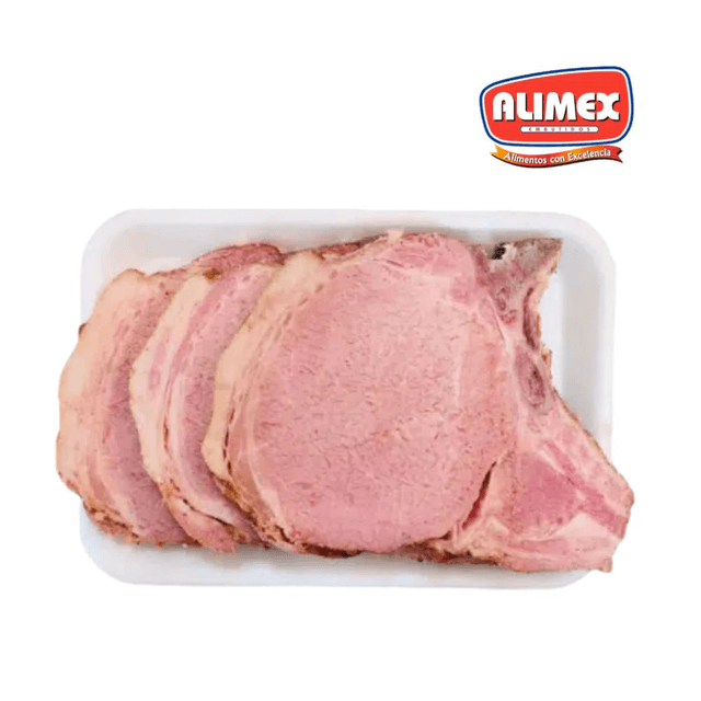 BANDEJA CHULETA AHUMADA ALIMEX C/KG