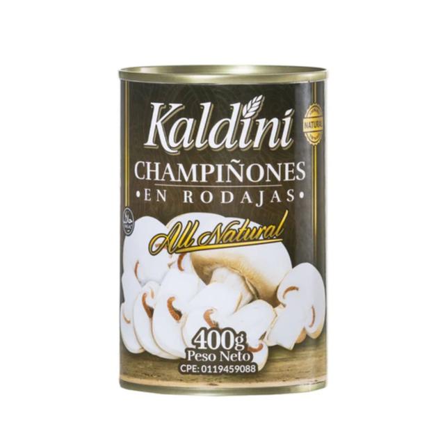 CAJA CHAMPIÑONES EN RODAJAS KALDINI 24x400GR