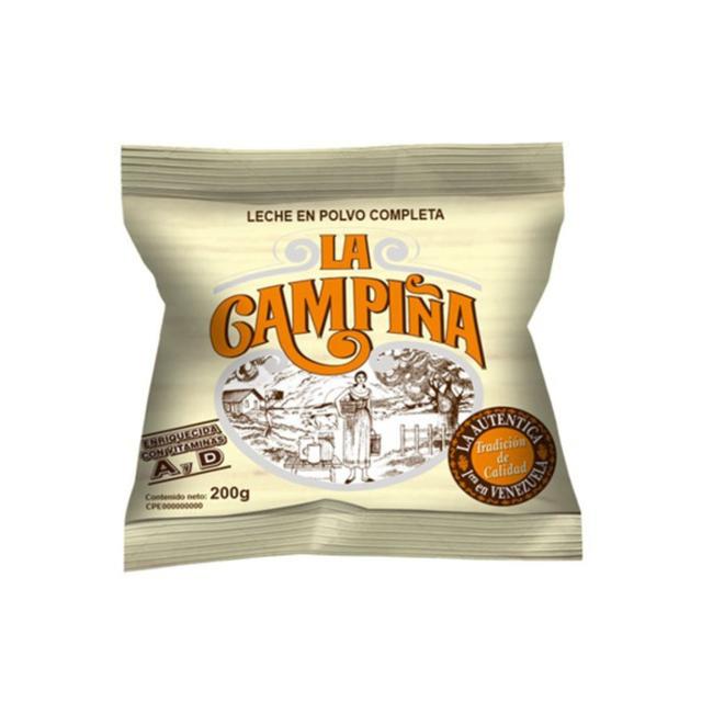 BULTO LECHE EN POLVO LA CAMPIÑA 24x200GR